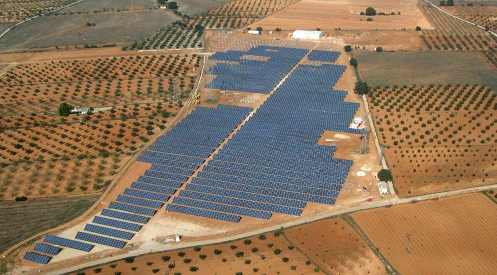 Large PV Plants planning or under construction: